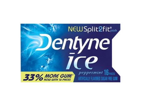 Dentyne Ice Sugar Free Peppermint Chewing Gum 16 pk Discount