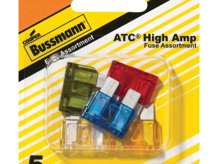 Bussmann ATC Assorted Fuse Assortment 5 pk Online Sale