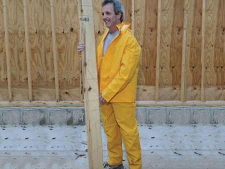 Boulder Creek Yellow PVC-Coated Rayon Three Piece Rain Suit XX-Large For Discount