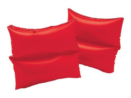 Intex Red Vinyl Inflatable Swimming Arm Bands Supply