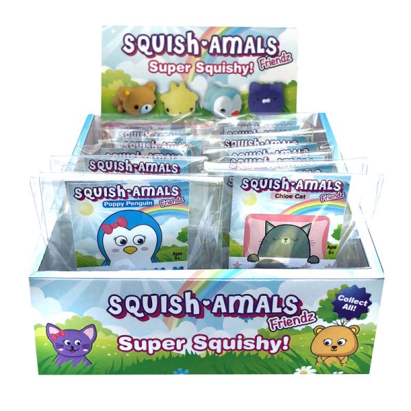 Zorbitz Squish-Amals Friendz Squishy Animal Toy Plastic For Discount