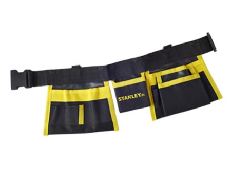 STANLEY Jr. Tool Belt Nylon Black Yellow Hot on Sale