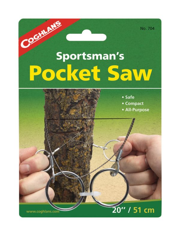 Coghlan s Sportsman s Pocket Saw Silver Camp Saw 6.5 in. H X 1 2 in. W X 20 in. L 1 pk Fashion