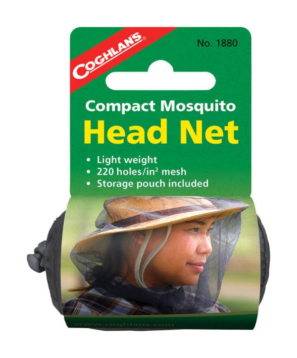 Coghlan s Black Mosquito Head Net 43.3 in. H X 19.7 in. W X 7.9 in. L 1 pk Supply