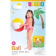 Intex Multicolored Vinyl Inflatable Glossy Panel Beach Ball Online now