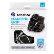 Yaktrax Diamond Grip Unisex Rubber Steel Snow and Ice Traction Black M 13-15 Waterproof 1 pair For Discount