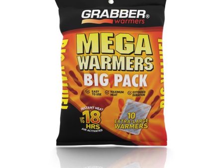 Grabber Warmers Mega Hand Warmer 10 pk Fashion