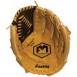 Franklin Black Tan Synthetic Leather Right-handed Baseball Glove 13 in. 1 pk Sale