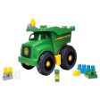 Mattel John Deere Dump Truck Plastic Multicolored 25 pc Fashion