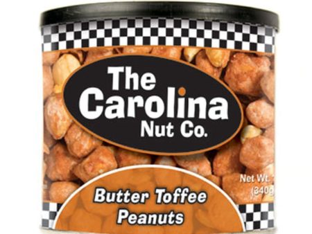 Carolina Nut Co. Butter Toffee Peanuts 12 oz Can Discount