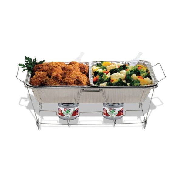 Sterno Silver Wire Chafing Dish Rack 1.50 in. H X 12.13 in. W X 22.75 in. L 1 pk on Sale