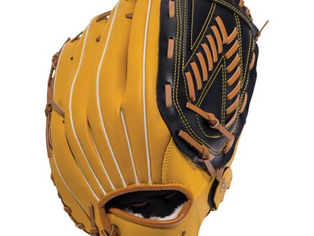 Franklin Black Tan Synthetic Leather Right-handed Baseball Glove 13 in. 1 pk Sale