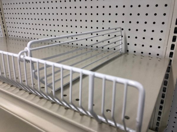 White Steel Shelf Divider 3 in. H X 19 in. L 20 pk Fashion