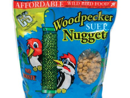 C&S Woodpecker Corn Suet Nuggets 27 oz Fashion