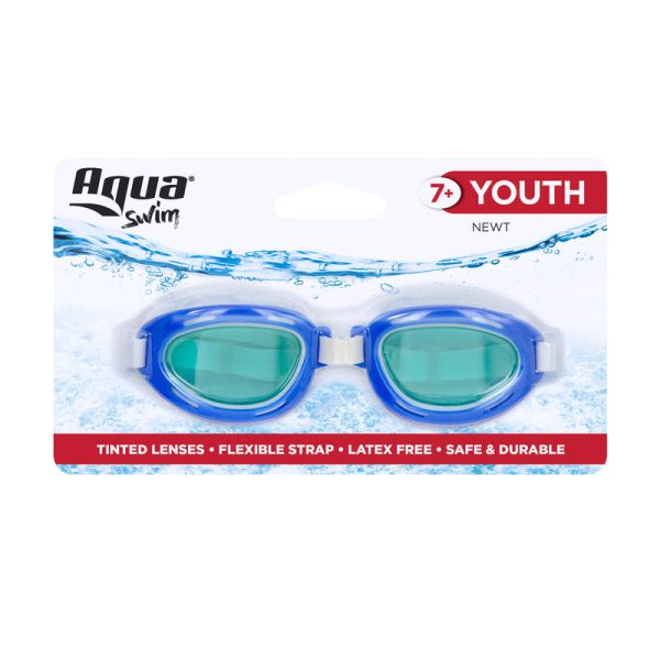 Aqua Swim Assorted Silicone Swim Goggles Supply