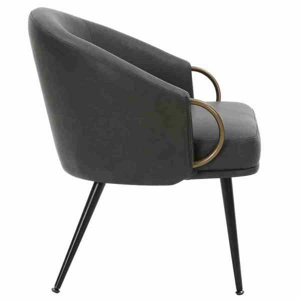 Accent Chair in Faux Leather- Available In 2 Colors For Cheap