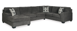 Ashley Sectional with Chaise-Ballinasloe Discount