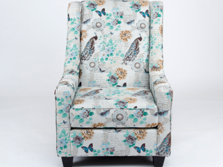 Accent Chair With High Back For Sale