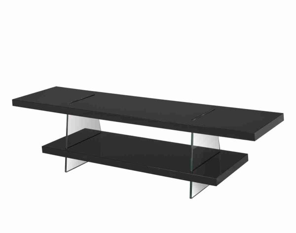 59 Inch TV Stand in Black Discount