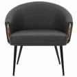 Accent Chair in Faux Leather- Available In 2 Colors For Cheap