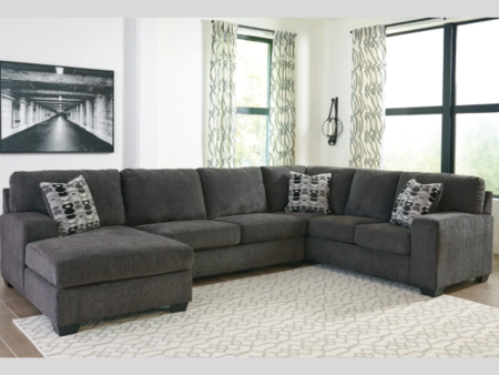 Ashley Sectional with Chaise-Ballinasloe Discount