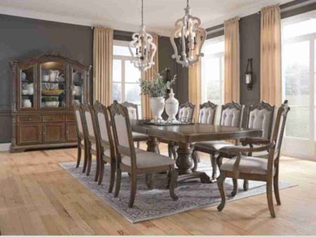 Rustic 7Pc Solidwood Dining Set - D803 Online Sale