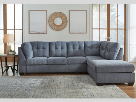 Ashley Fabric Grey Sectional-Marleton Sale