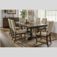 Wooden Two Tone 7PC Finish Dining Furniture Set Supply