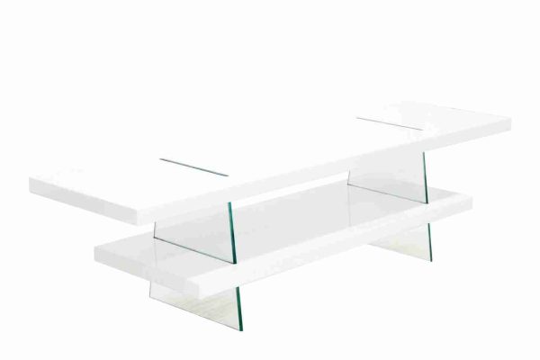 59 Inch TV Stand in White For Cheap