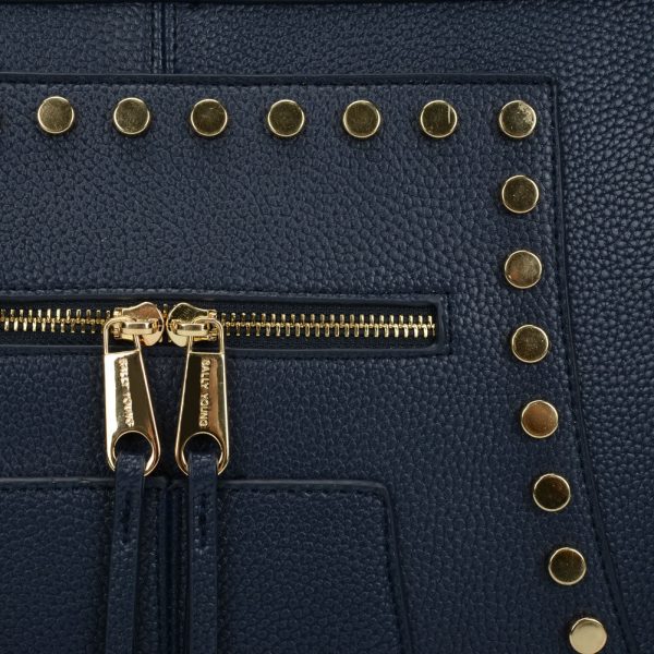 (London) Sally Young Handbags Shapes Collection SY2115 Blue Hot on Sale