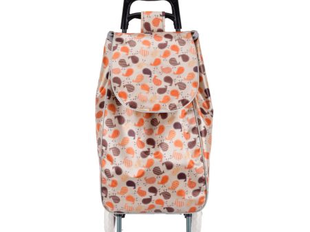 HGRQ337 PINK - Assorted Colors - Cartoon Chick Pattern Print Trolley Bag Fashion