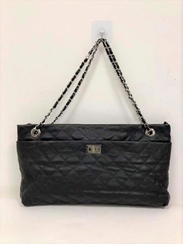 QQ676 Black women handbag   shoulder bag (was £6) Online now