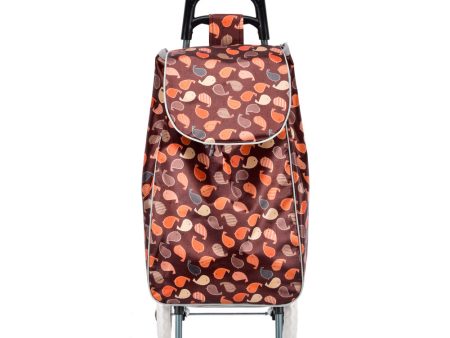 HGRQ337 COFFEE - Assorted Colors - Cartoon Chick Pattern Print Trolley Bag on Sale