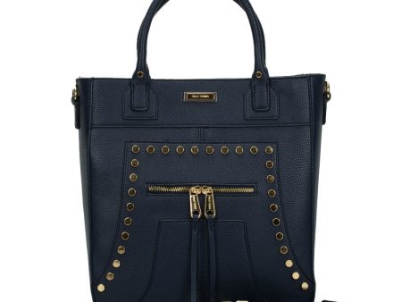 (London) Sally Young Handbags Shapes Collection SY2115 Blue Hot on Sale