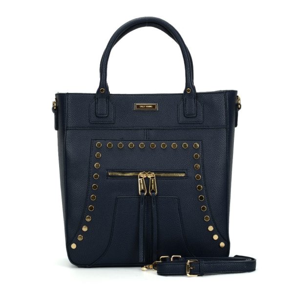 (London) Sally Young Handbags Shapes Collection SY2115 Blue Hot on Sale