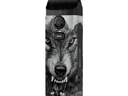 Angry Wolf Growling Mountains | Skin For Smok Nord 4 Online Hot Sale