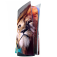 Lion Face | Skin For Playstation 5 Console Online Hot Sale