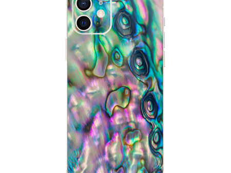 Abalone Shell Pink Green Blue Opal | Skin For Apple iPhone 12 Online now