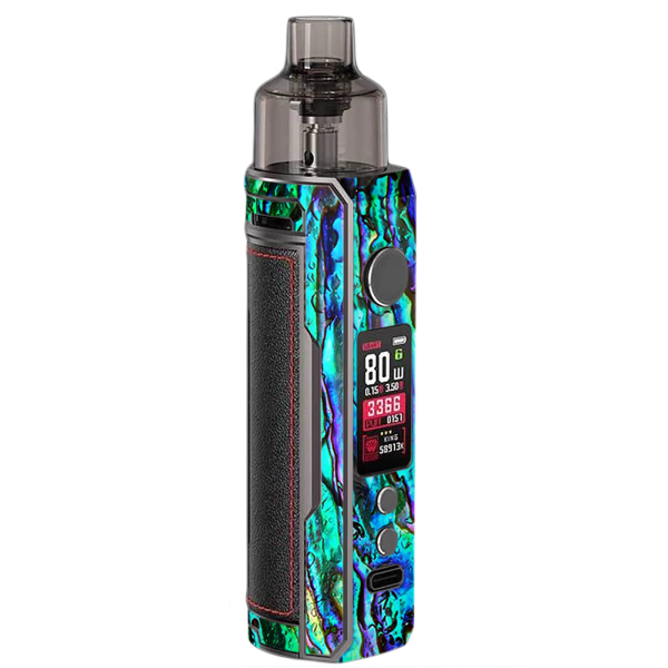 Abalone Ripples Green Blue Purple | Skin For VooPoo Drag X For Discount