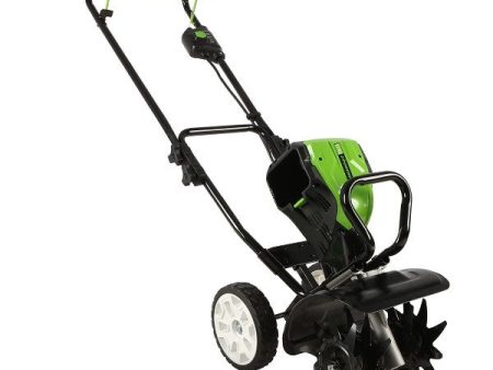 Greenworks TL80L00 10  80V Cordless Tiller Cultivator For Sale