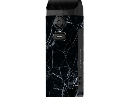 Black Marble Granite White | Skin For Smok Nord 4 Cheap