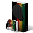 Rasta Weed Pot Leaf Red Gold Green | Skin For Xbox Series S Sale