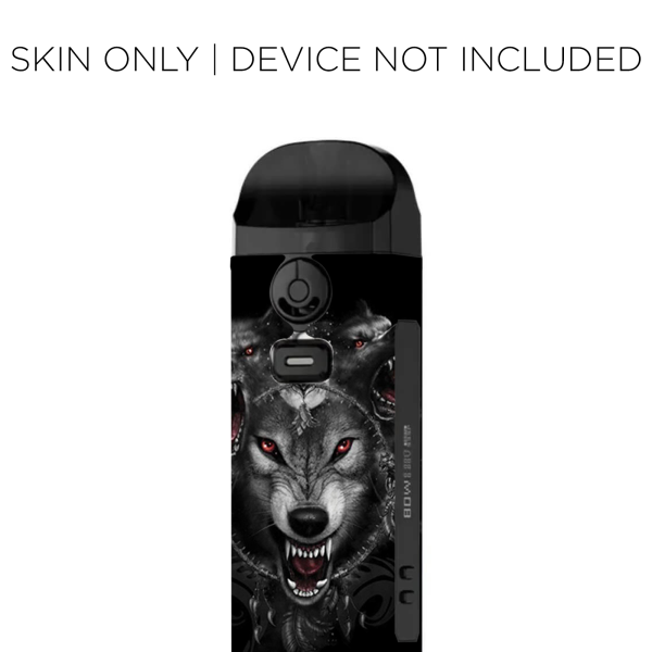 Angry Wolves Pack Howling | Skin For Smok Nord 4 on Sale