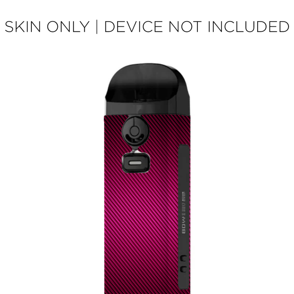 Pink,Black Carbon Fiber Look | Skin For Smok Nord 4 For Discount