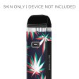 3D Holographic Weed Pot Leaf | Skin For Smok Nord X Sale