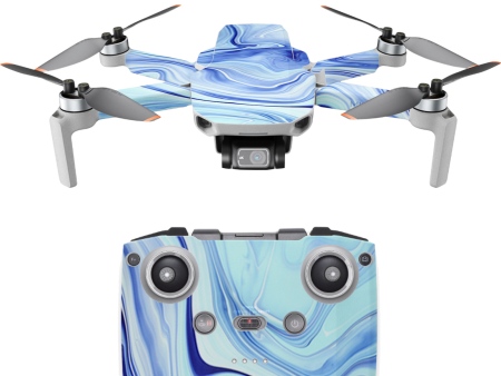 Blue Marble Rocks Glass | Skin For DJI Mavic Mini 2 Hot on Sale