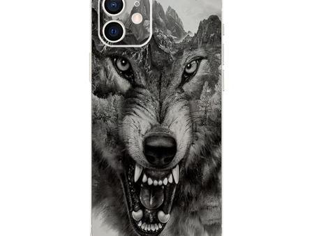 Angry Wolf Growling Mountains | Skin For Apple iPhone 12 Discount