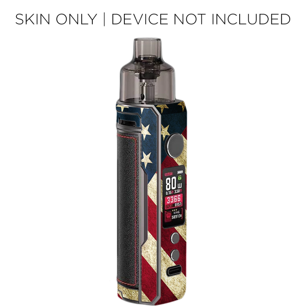 Merica Flag Pattern | Skin For VooPoo Drag X Online Sale