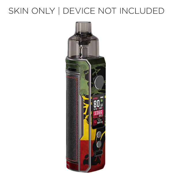 Rasta Lion Africa | Skin For VooPoo Drag X Supply