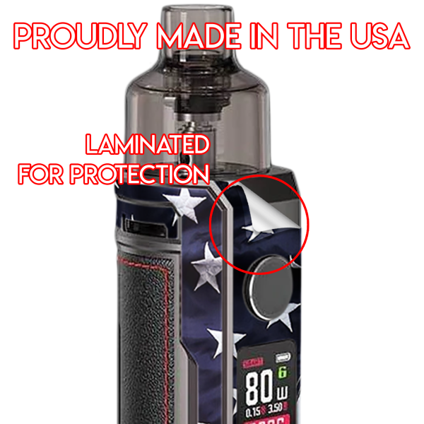 Us Flag Usa America | Skin For VooPoo Drag X Supply